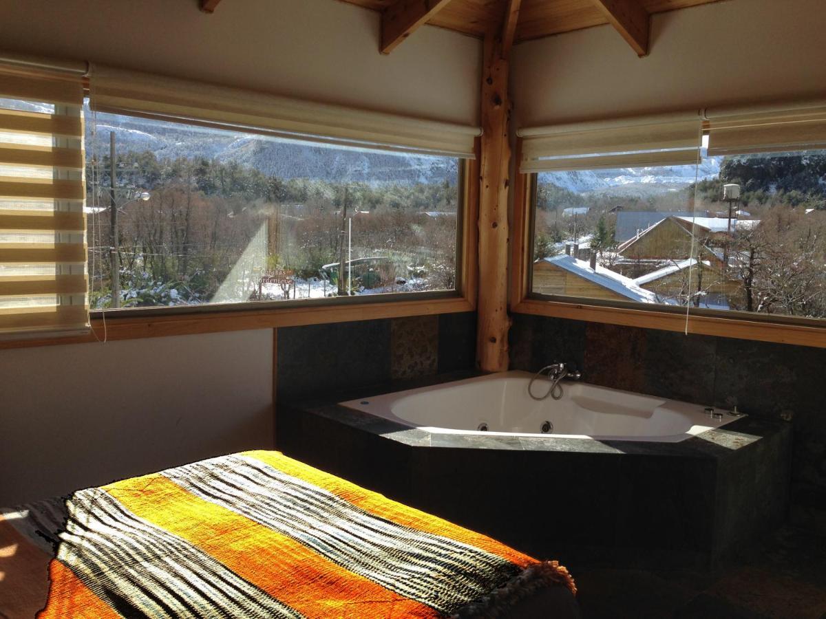 Refugio Ecobox Andino Villa Las Trancas Exteriör bild